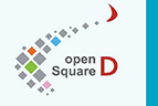 open square D