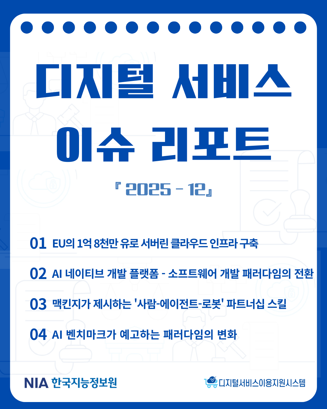 [디지털서비스 이슈리포트 2025-12 발간] 썸네일