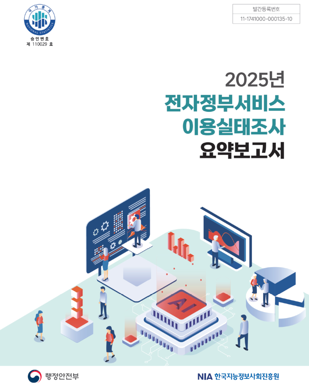 [2025년 전자정부서비스 이용실태조사 결과 공표] 썸네일