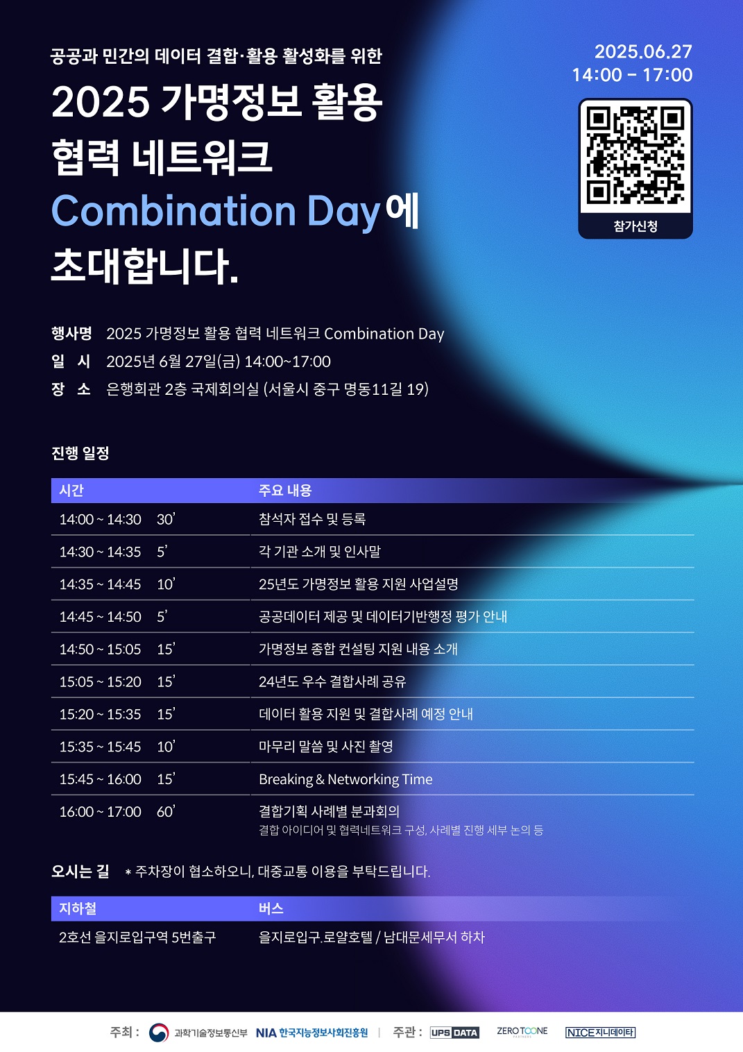 가명정보 활용 협력 네트워크 Combination Day 개최 썸네일