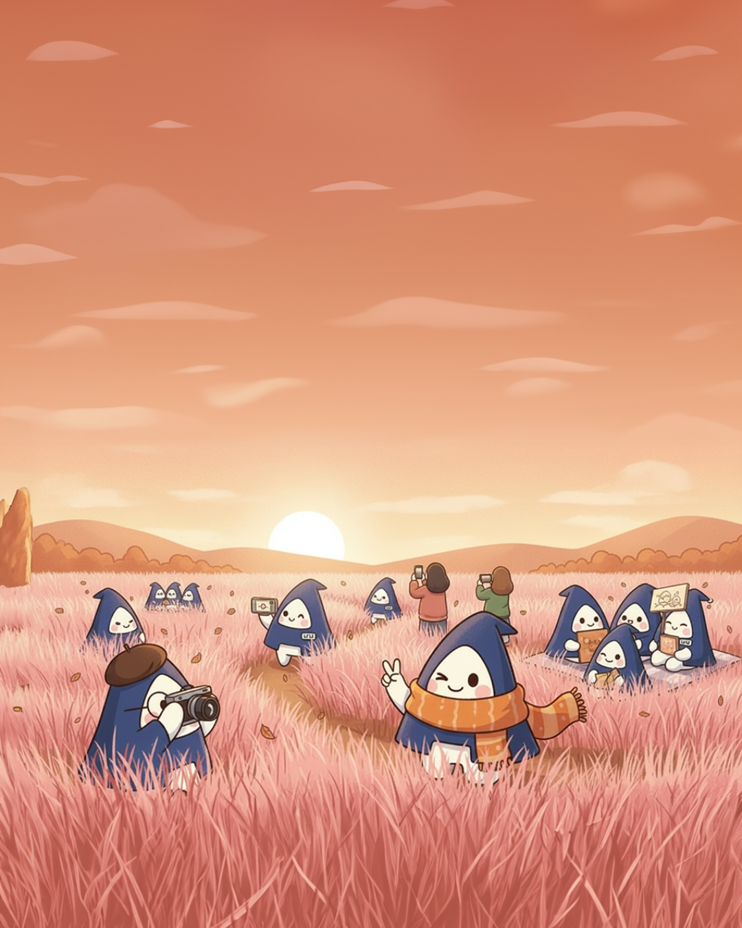 냐냐 2025년 11월 배경화면 배포 썸네일