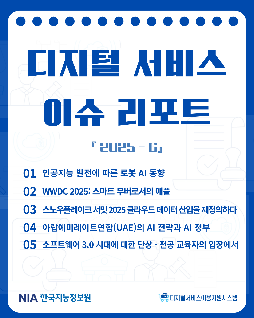 디지털서비스 이슈리포트 2025-6 발간 썸네일