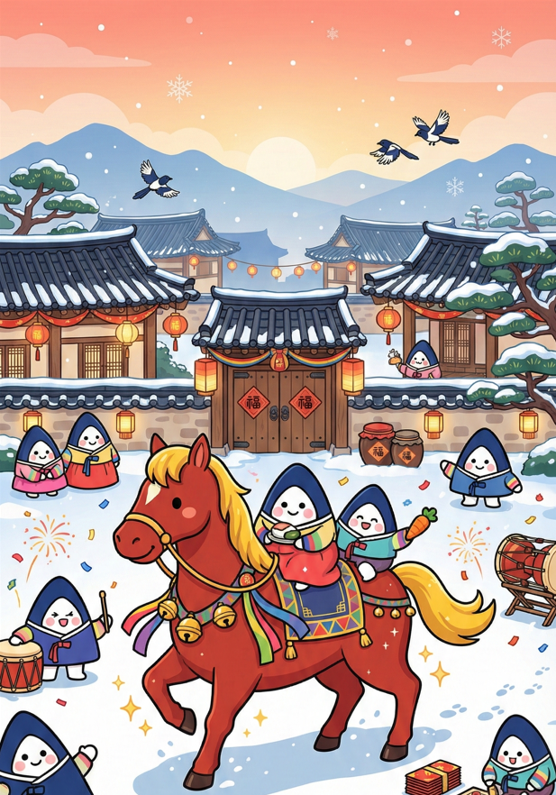 냐냐 2026년 2월 배경화면 배포 썸네일