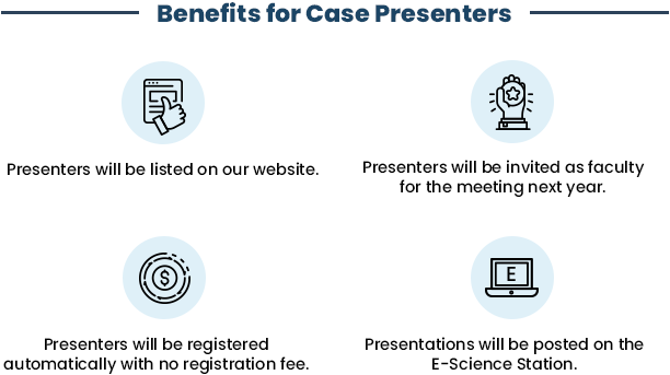 Benefits for Case Presenters