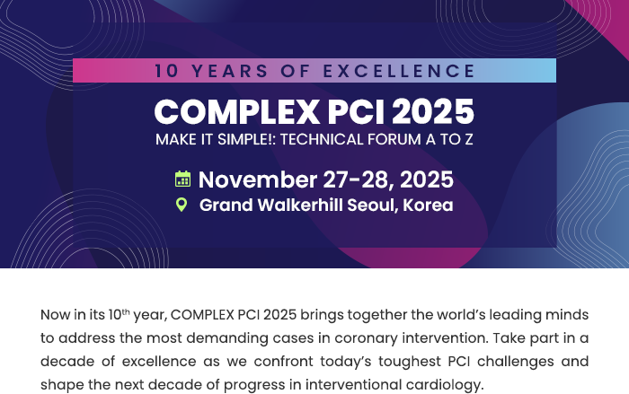 10 Years of Excellence COMPLEX PCI 2025
