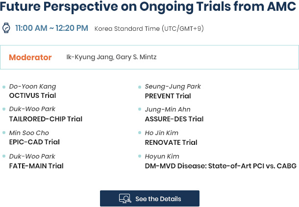 Future Perspective on Ongoing Trials from AMC